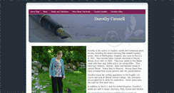 Desktop Screenshot of dorothycannell.com